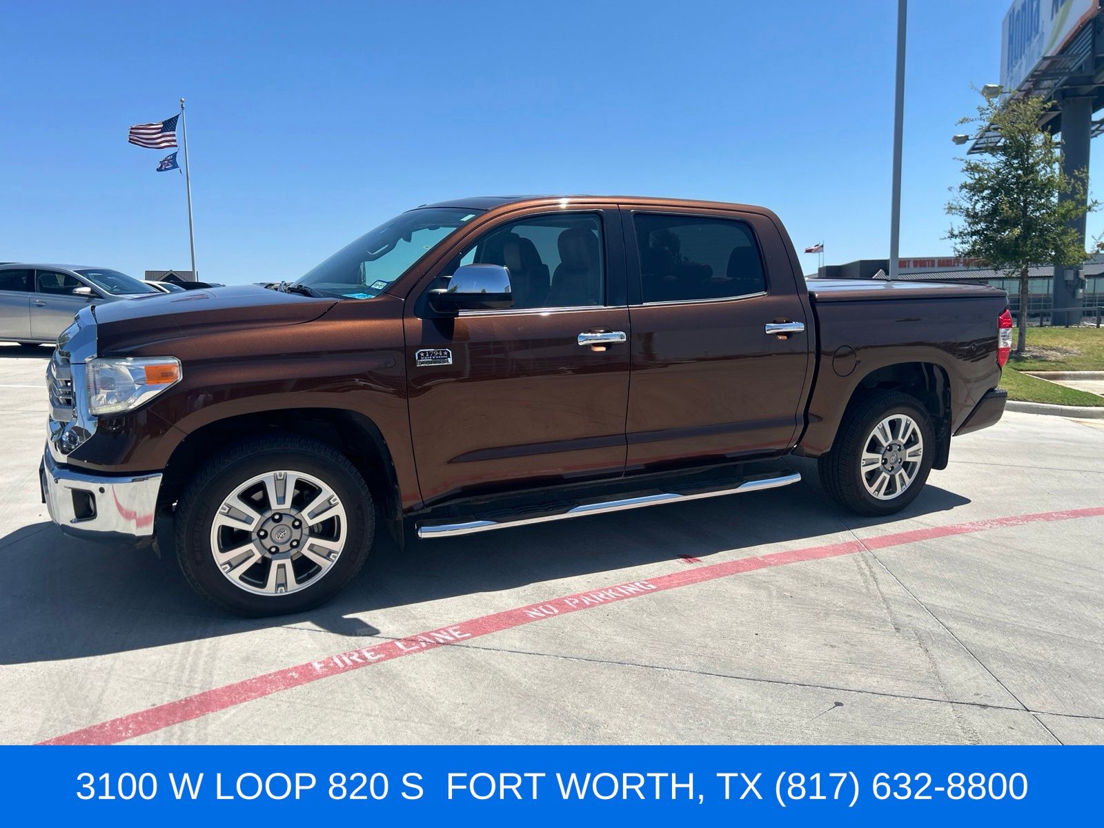 Sunset Bronze 2015 Toyota Tundra Pickup Truck 4X2 6-Speed Automatic Overdrive