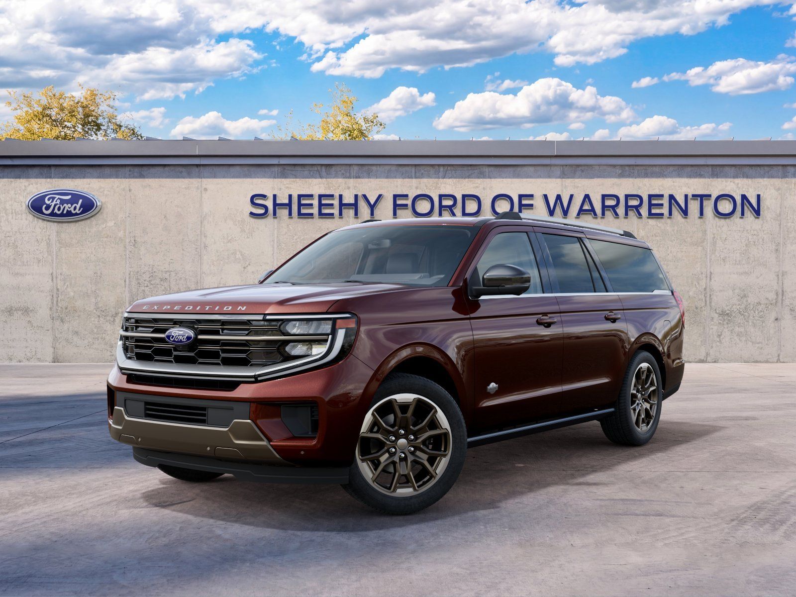 New 2027 Bronze Fire Metallic Tinted Clearcoat Ford King Ranch image 4