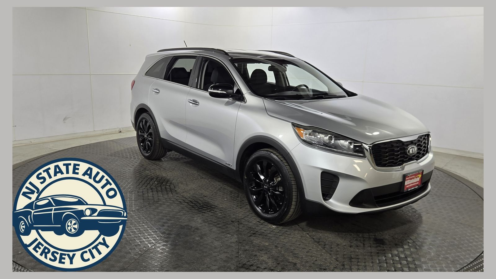Sparkling Silver 2019 Kia Sorento SUV / Crossover All-Wheel Drive 8-Speed Automatic