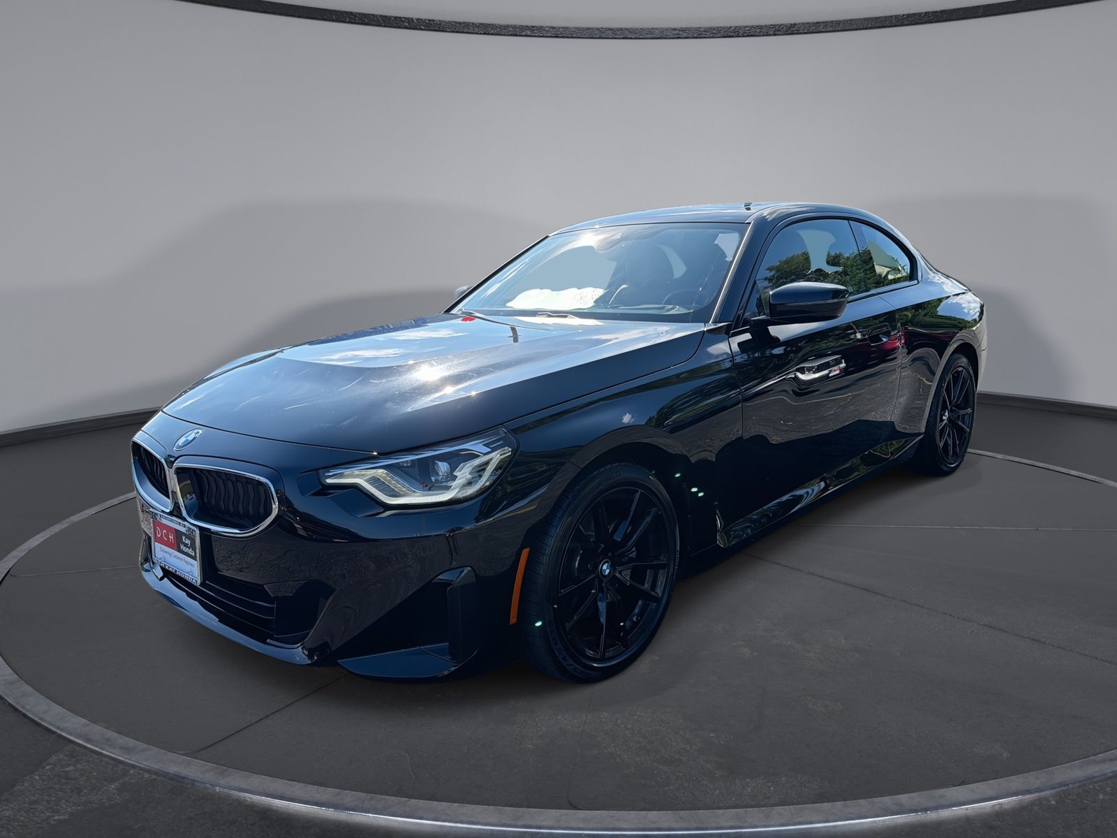 Jet Black 2023 BMW 2 Series Coupe All-Wheel Drive 8-Speed Automatic