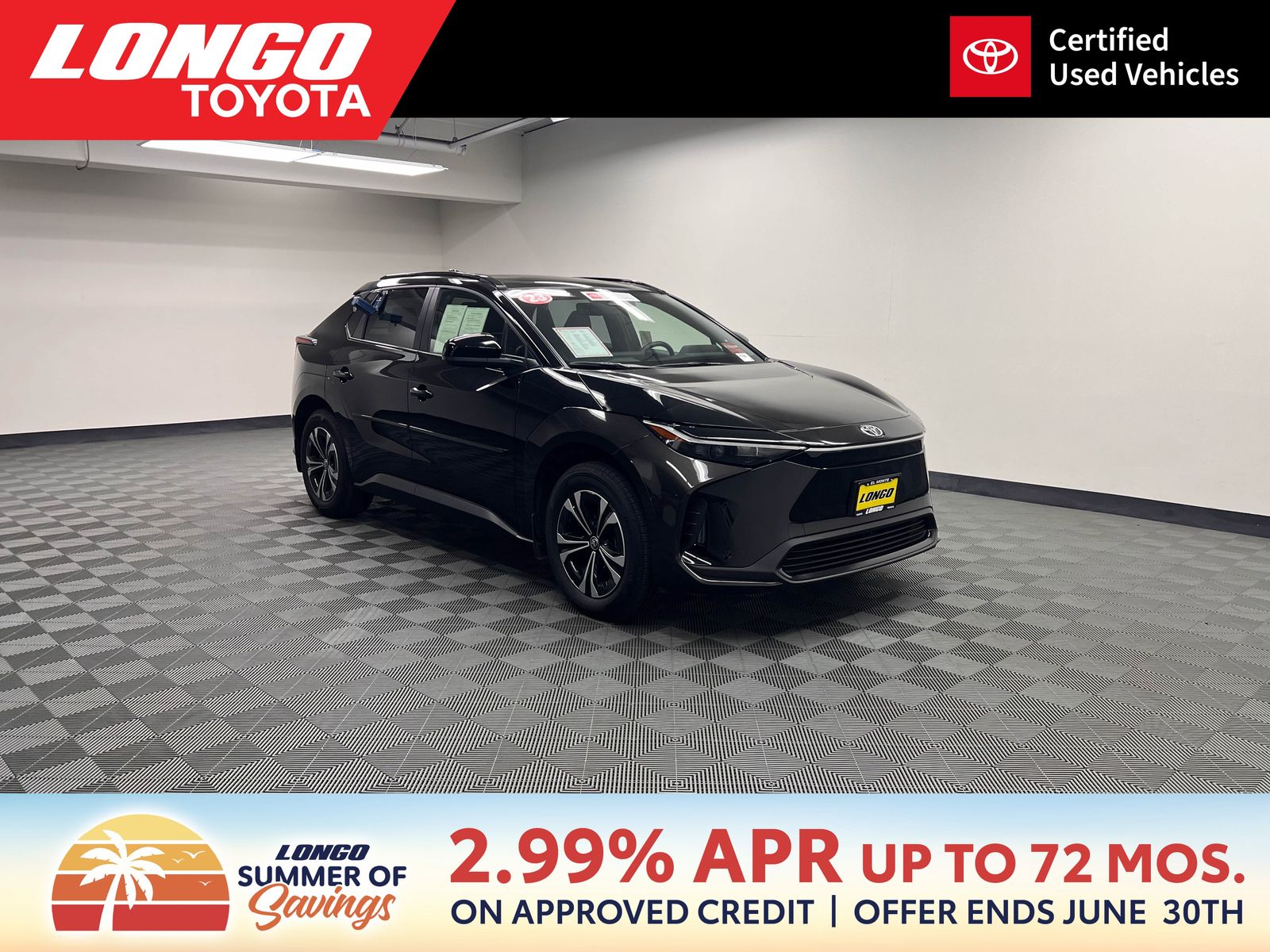 used 2023 Toyota bZ4X car, priced at $22,588