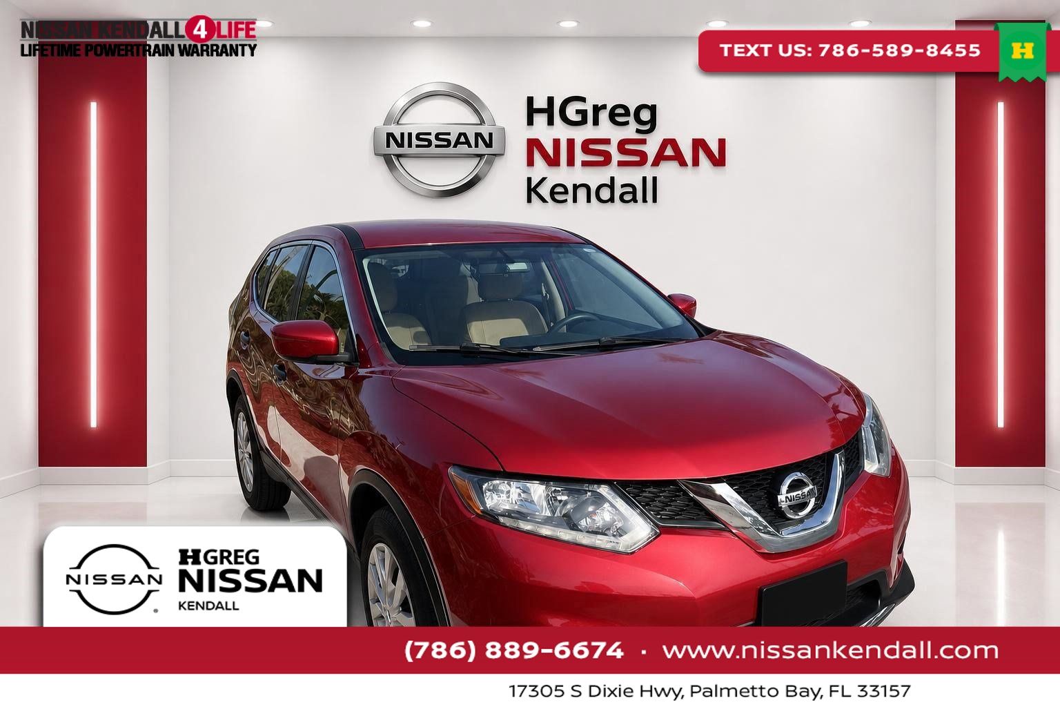 Cayenne Red 2016 Nissan Rogue SUV / Crossover Front-Wheel Drive Continuously Variable Transmission
