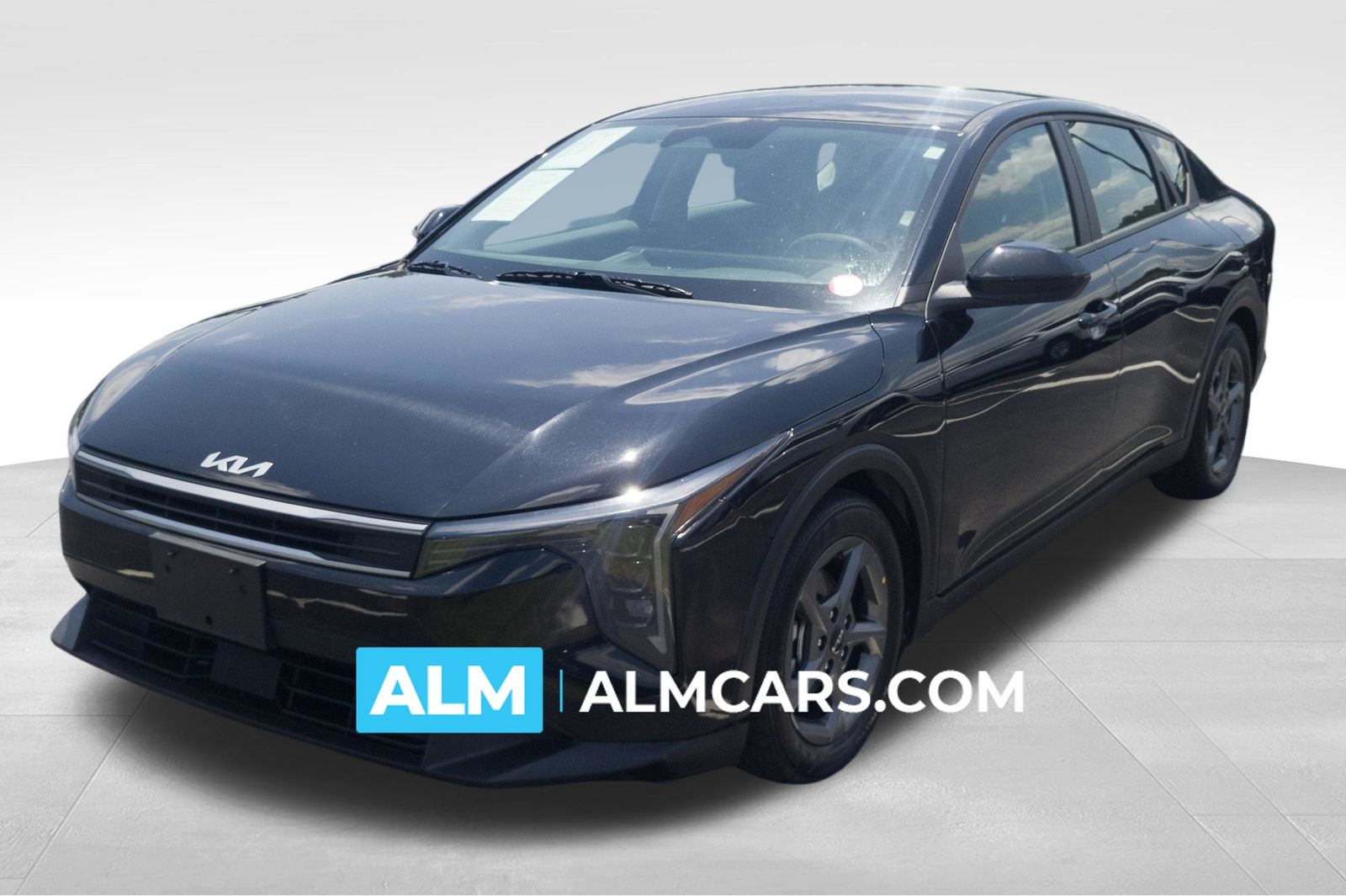 Aurora Black Pearl 2025 Kia K4 LXS FWD Sedan Front-Wheel Drive Continuously Variable Transmission