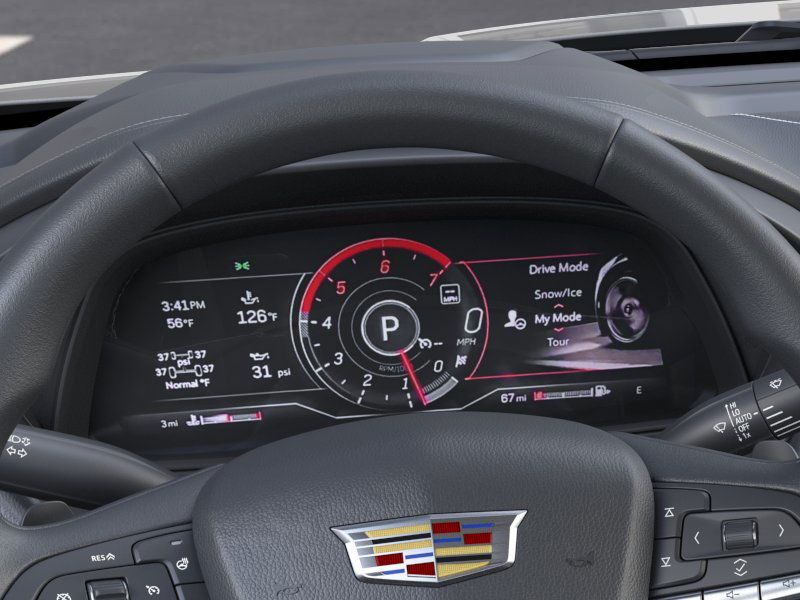 2026 Cadillac CT4 Premium Luxury Silver at Ross Downing Buick GMC