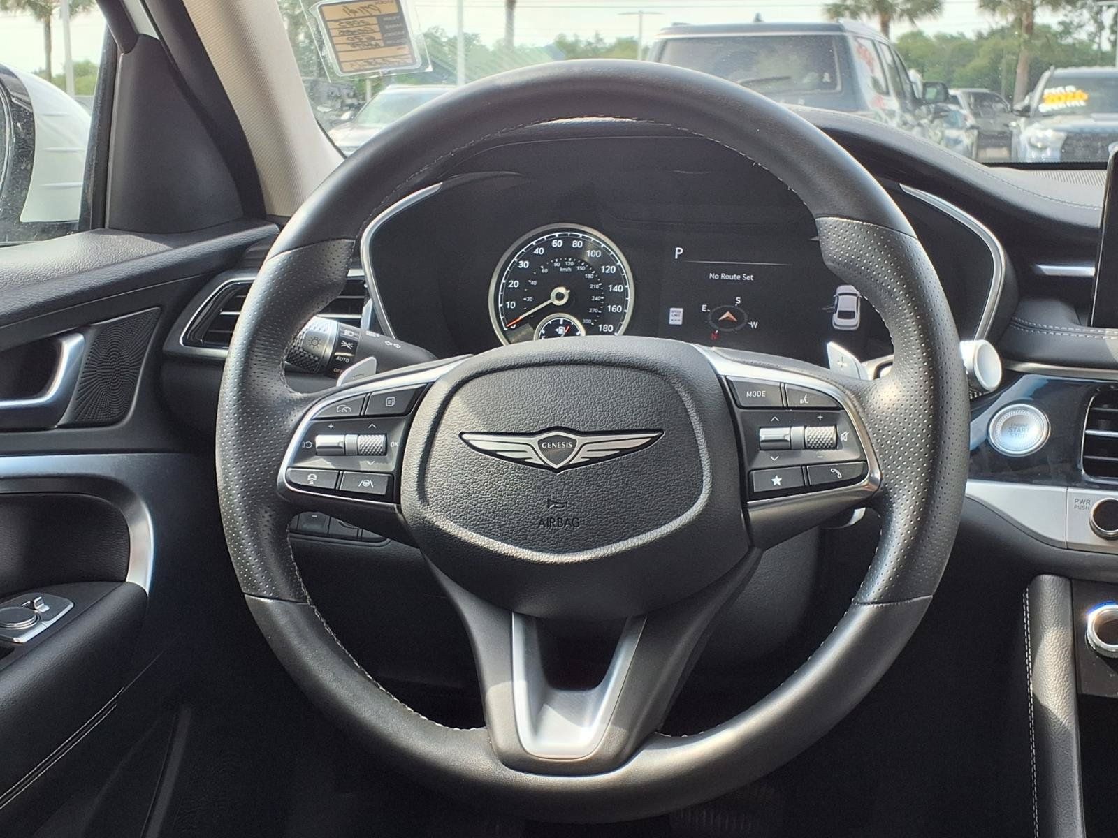 2025 Genesis G70 2.5T White at Genesis of Spring