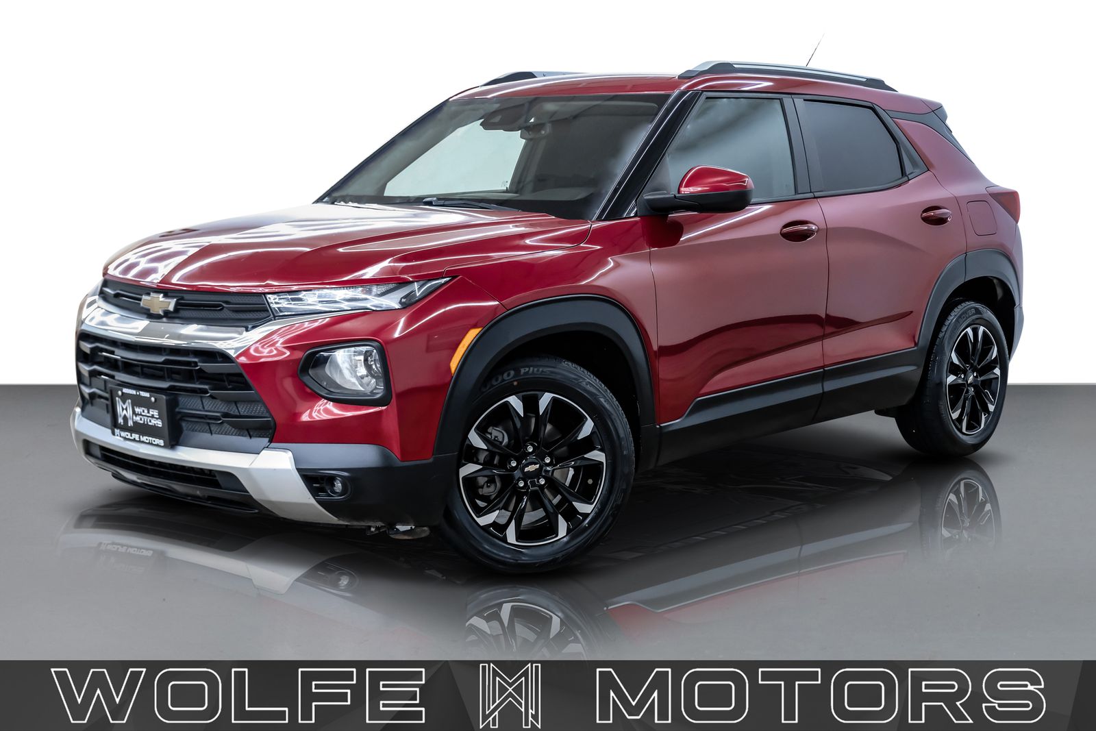 Scarlet Red Metallic 2021 Chevrolet Trailblazer SUV / Crossover Front-Wheel Drive Continuously Variable Transmission