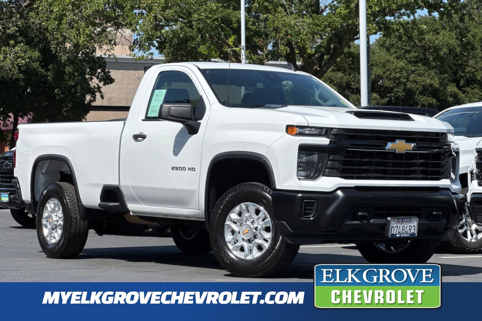 Summit White 2024 Chevrolet Silverado 2500HD Pickup Truck 4X2 Automatic