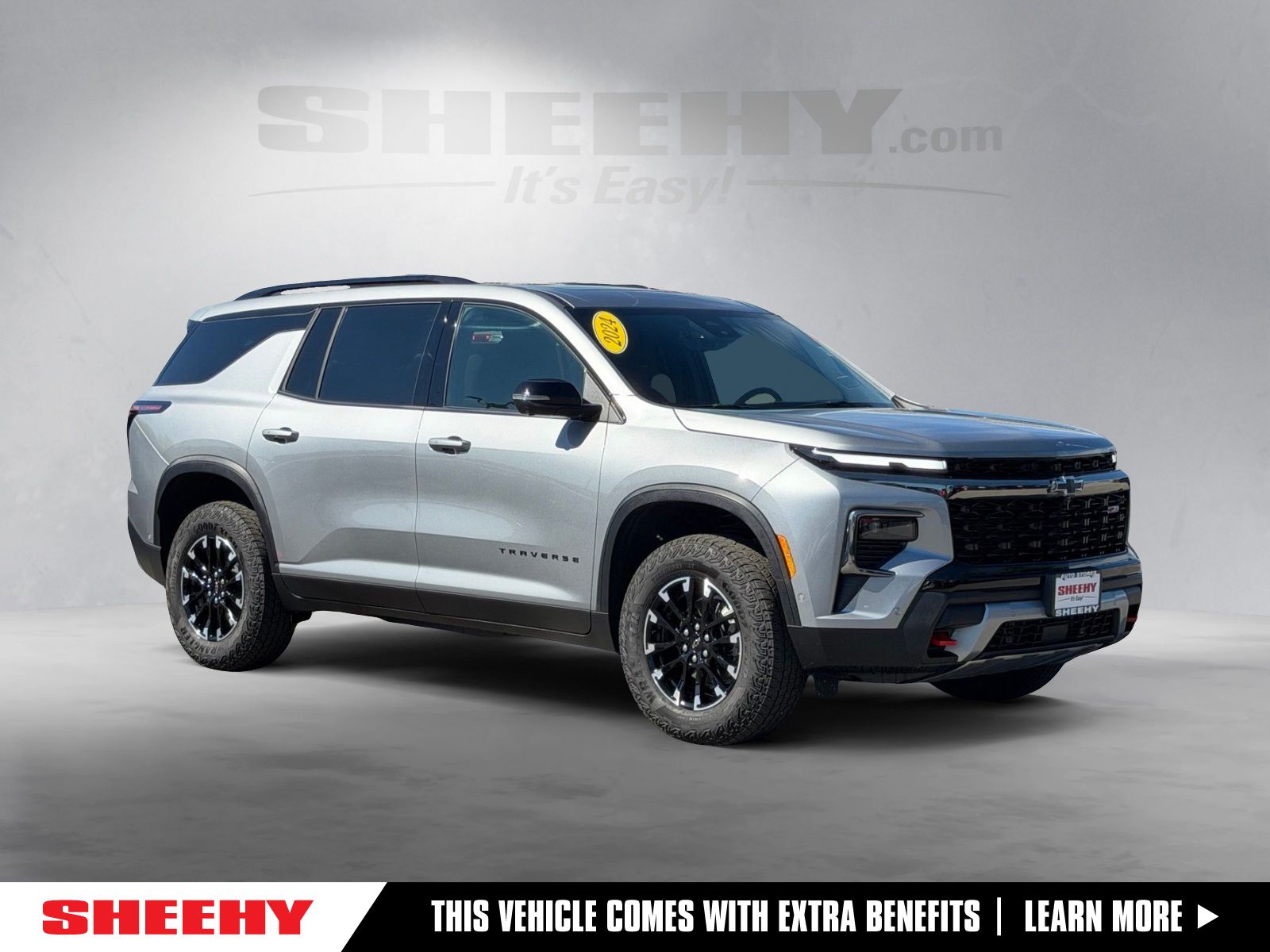 Sterling Gray Metallic 2024 Chevrolet Traverse SUV / Crossover Four-Wheel Drive 8-Speed Automatic