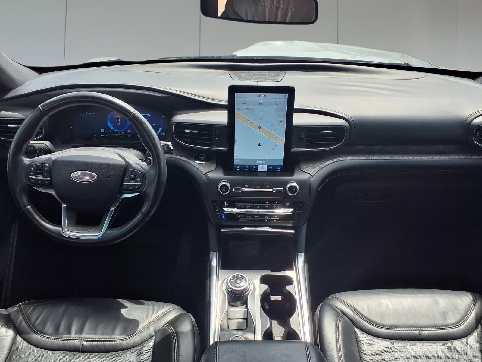 2020 Ford Explorer Platinum Silver at Wharton Ford