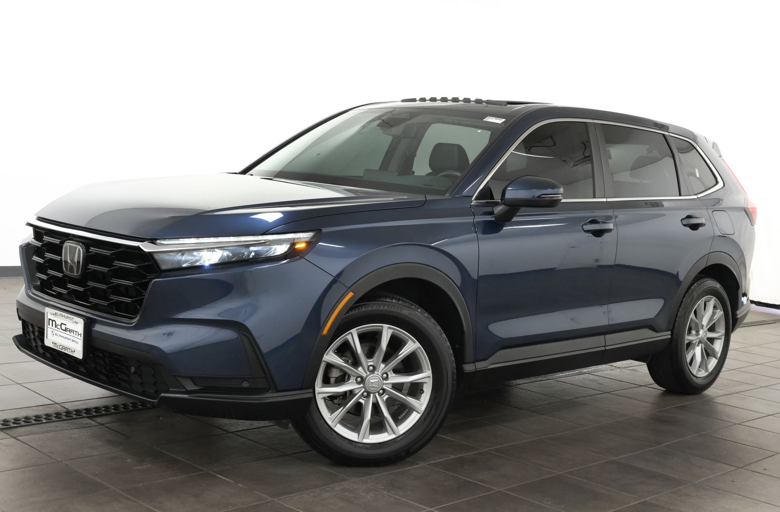 Canyon River Blue Metallic 2024 Honda CR-V SUV / Crossover All-Wheel Drive Continuously Variable Transmission