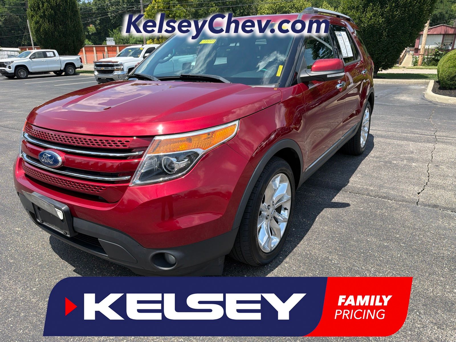 Ruby Red Metallic 2014 Ford Explorer SUV / Crossover All-Wheel Drive 6-Speed Automatic