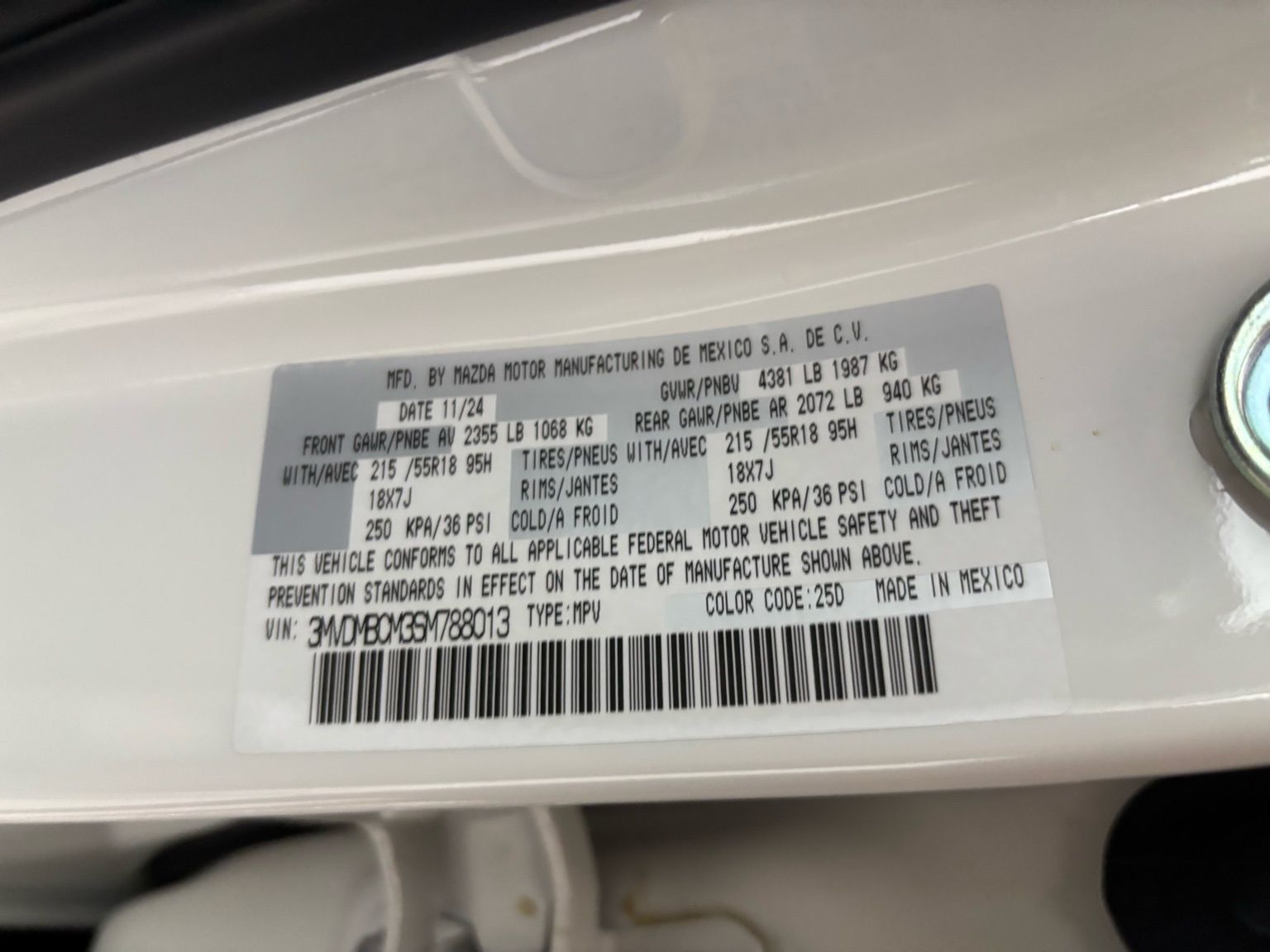 Used Car 2025 Mazda Cx-30  Wagon 4 Dr. 2.5 S Preferred Package All Wheel Drive For Sale Under $30,000 In Austin, Texas