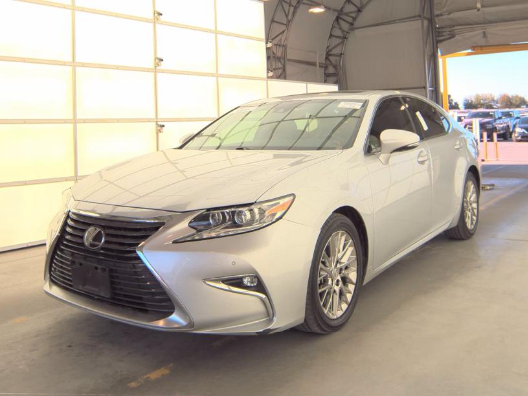 Silver Lining Metallic 2018 Lexus ES 350 FWD Sedan Front-Wheel Drive 6-Speed Automatic
