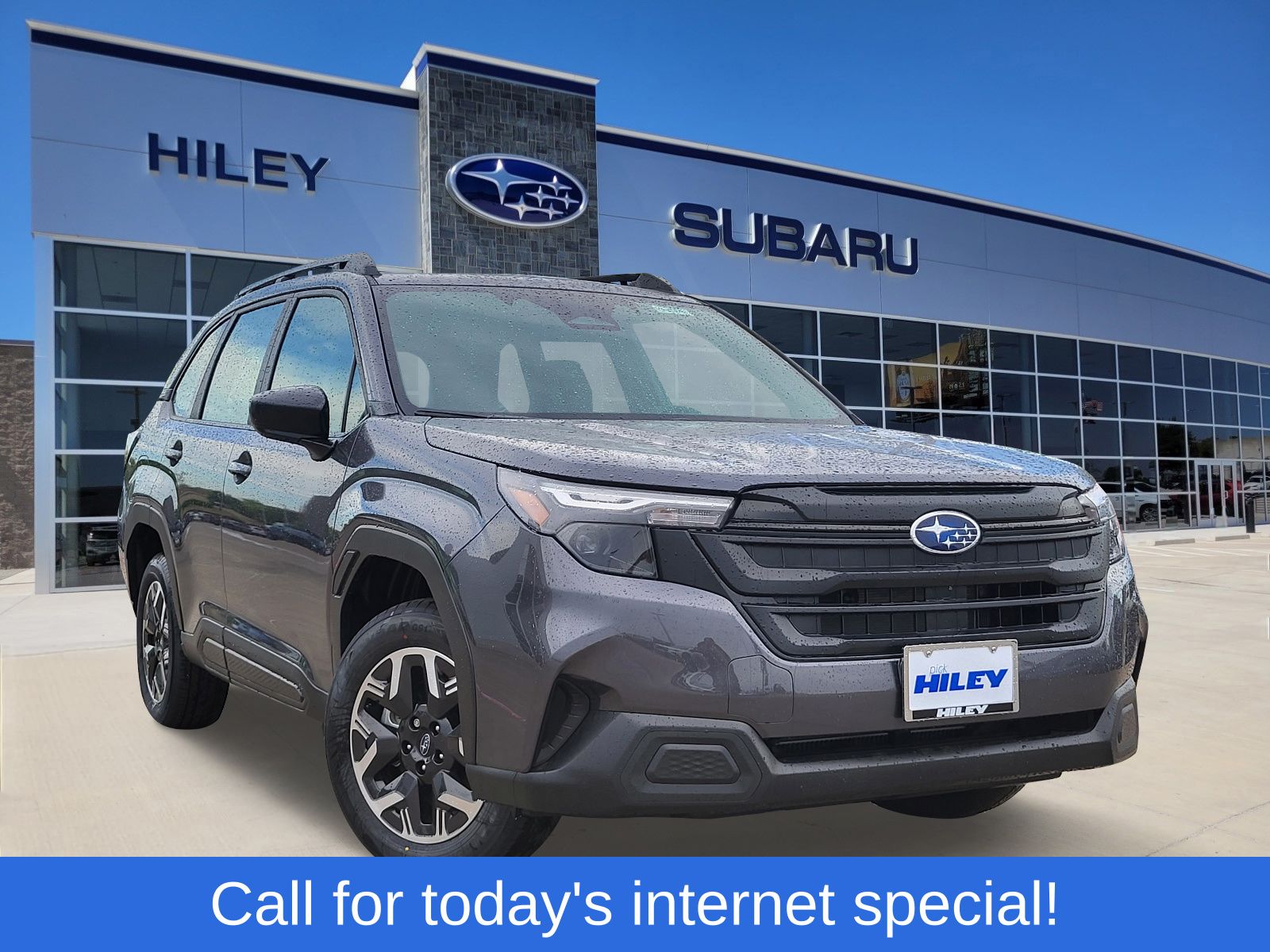 Gray Metallic 2026 Subaru Forester Crossover AWD SUV / Crossover All-Wheel Drive Continuously Variable Transmission