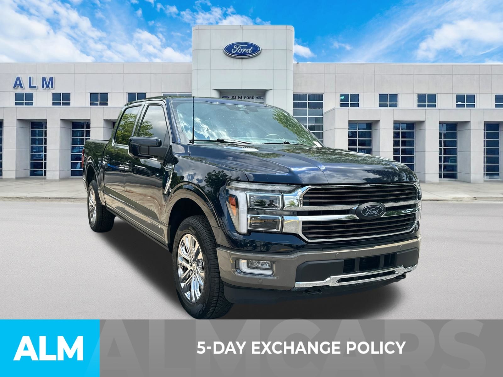 Used 2025 Blue Ford King Ranch image 3