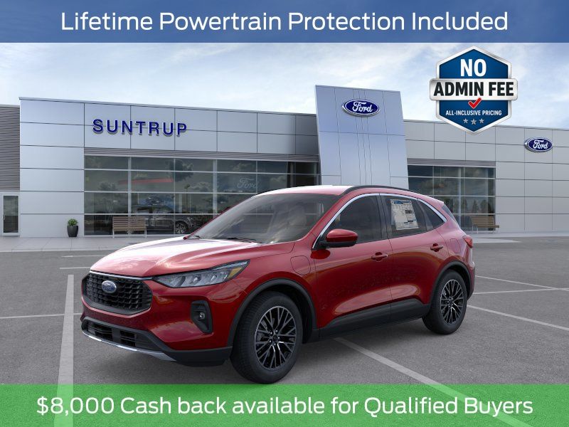 Red Metallic 2025 Ford Escape Hybrid Plug-in FWD SUV / Crossover Front-Wheel Drive Continuously Variable Transmission