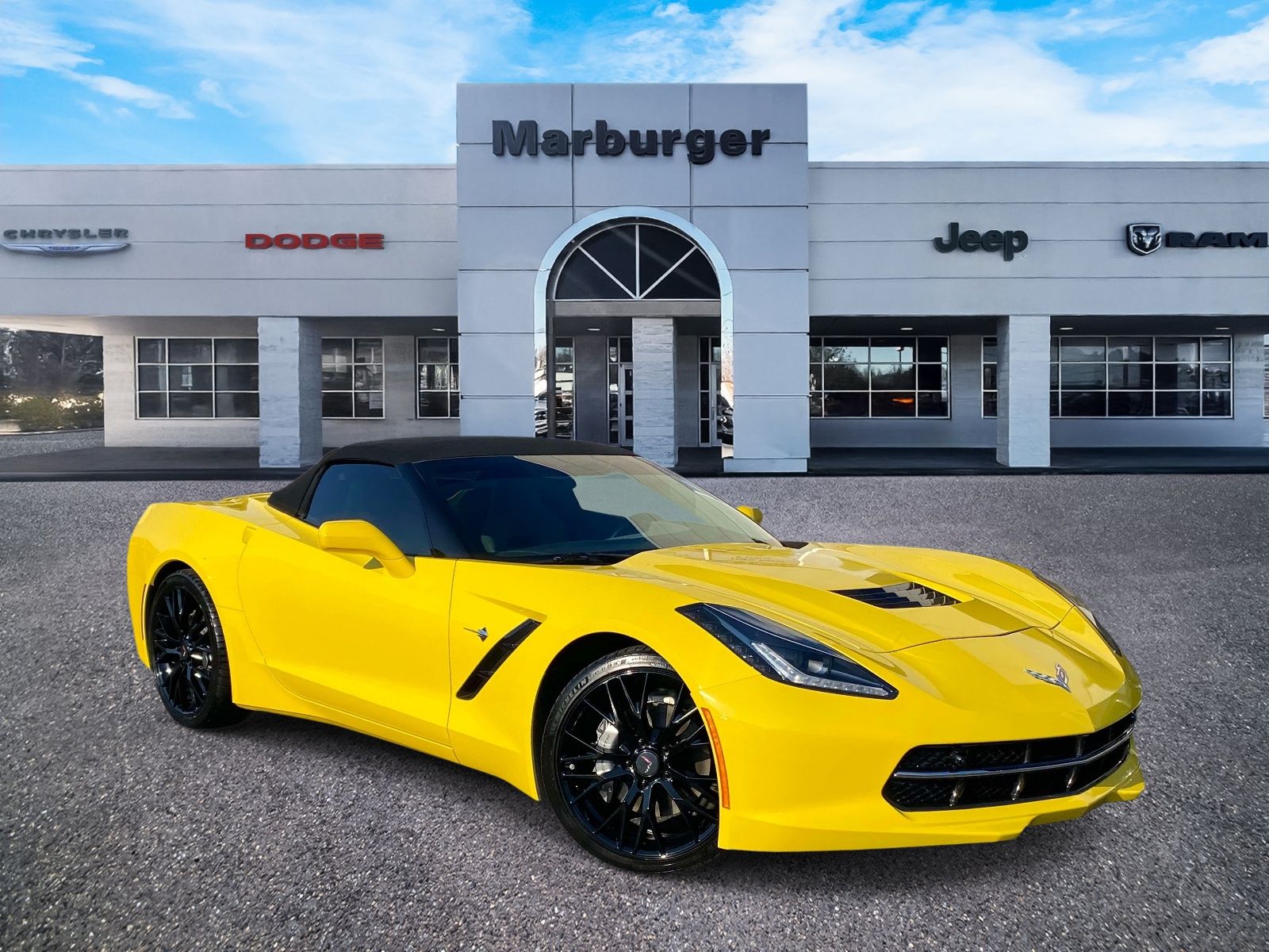 Corvette Racing Yellow Tintcoat 2019 Chevrolet Corvette Convertible Rear-Wheel Drive 8-Speed Automatic