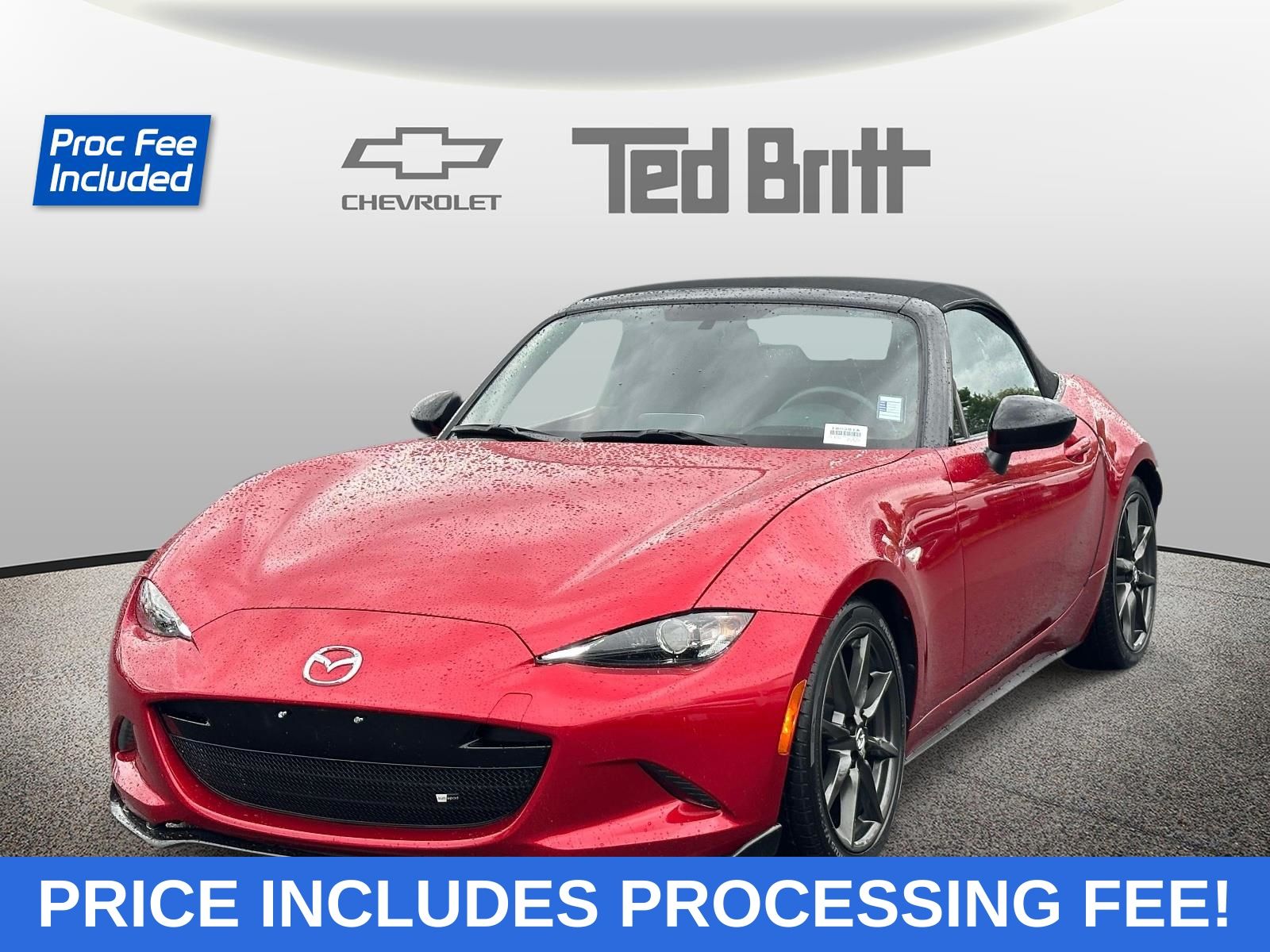 Soul Red Metallic 2016 Mazda MX-5 Miata Club Convertible Convertible Rear-Wheel Drive 6-Speed Manual