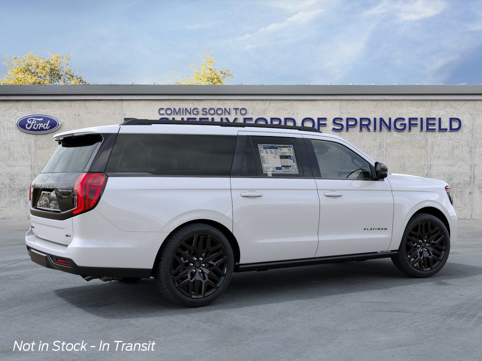 New 2027 Star White Metallic Tri-Coat Ford Platinum image 7