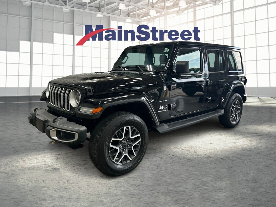Black Clearcoat 2024 Jeep Wrangler SUV / Crossover Four-Wheel Drive 8-Speed Automatic