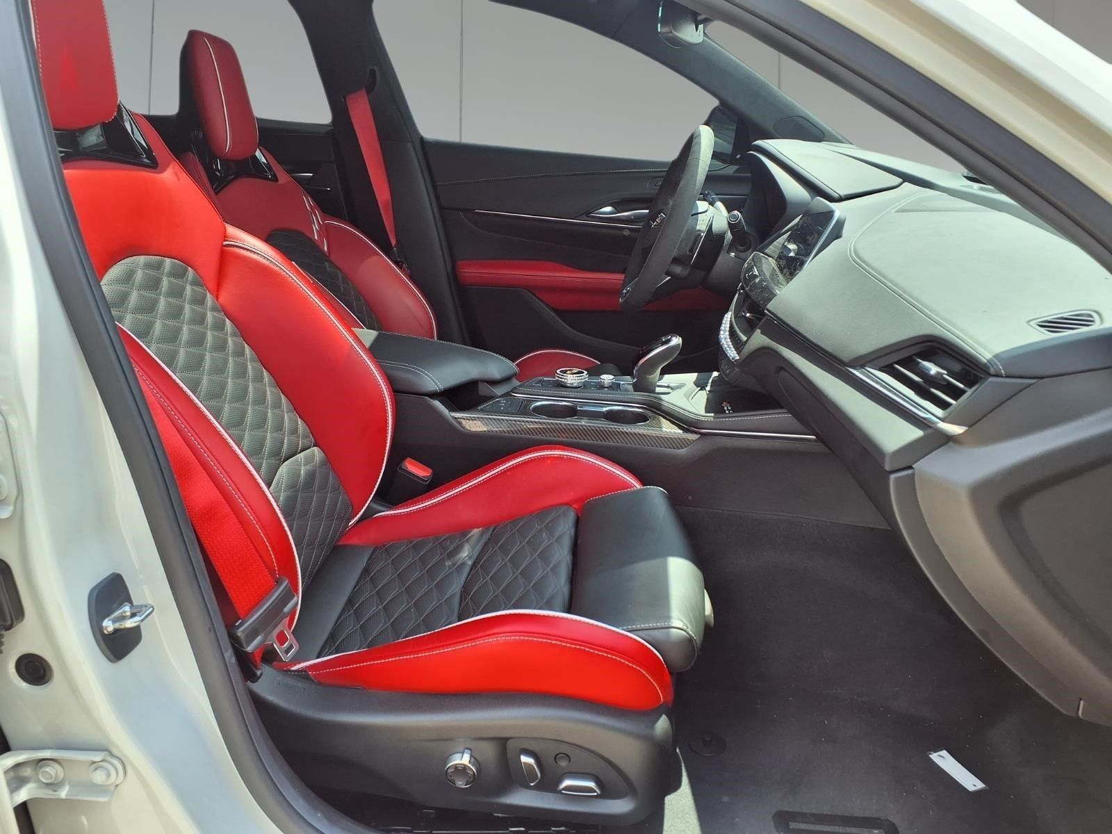 2023 Cadillac CT4 V-Series White at DeMontrond Automotive Group