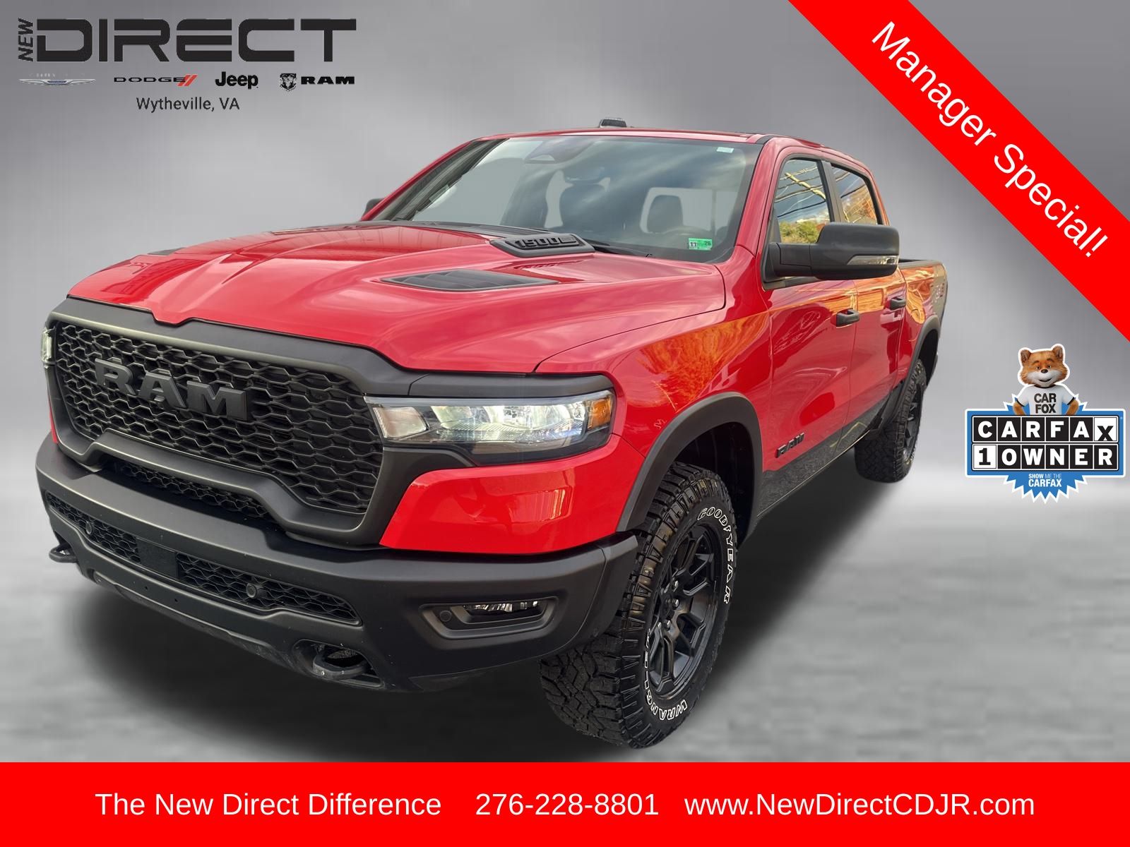 2025 RAM 1500 Rebel Crew Cab 4WD