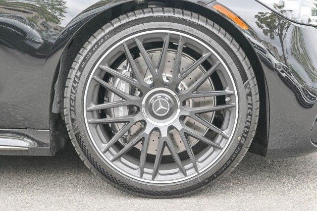 New Obsidian Black Metallic 2025 Mercedes-Benz S-Class S 63 E AMG