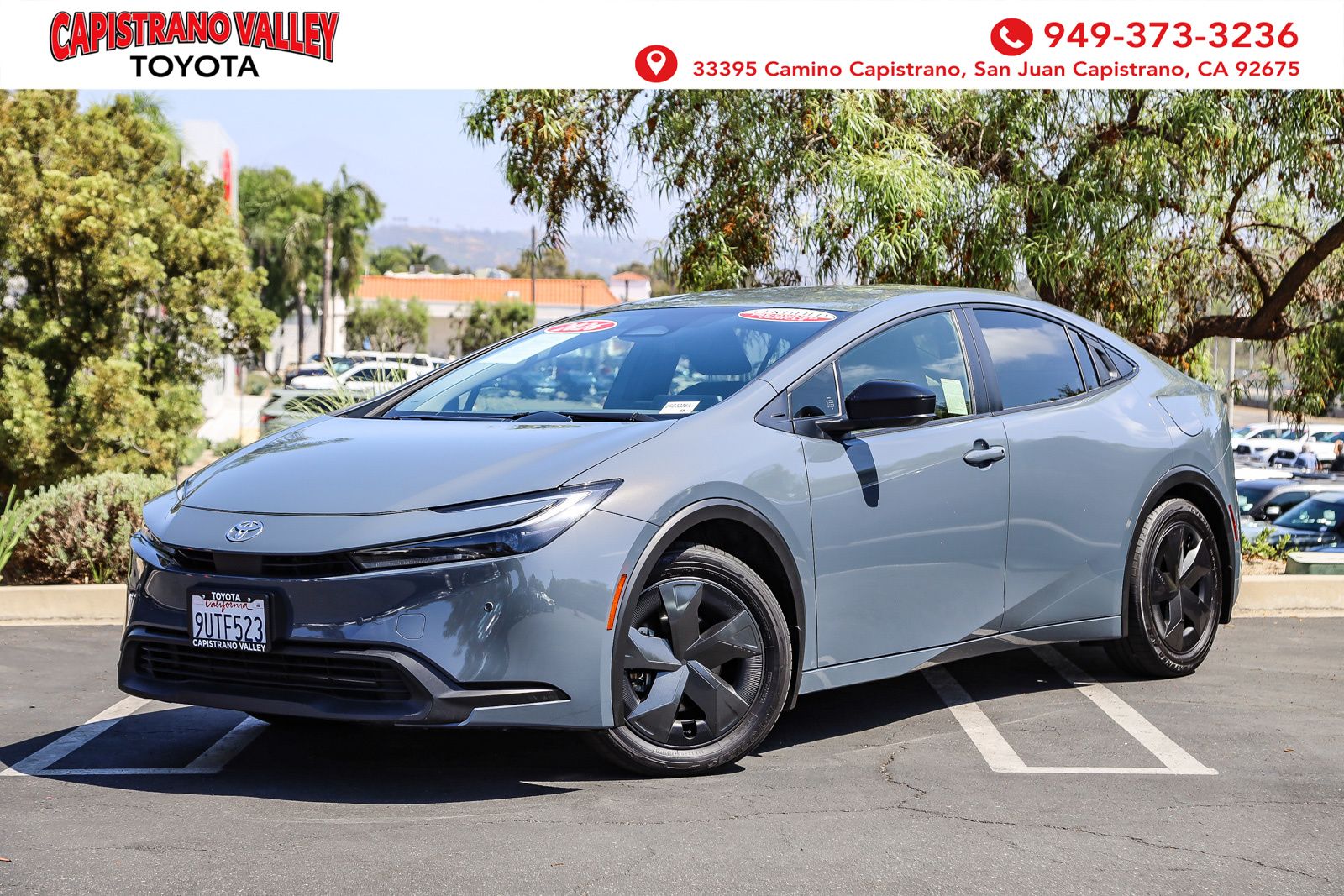 Guardian Gray 2026 Toyota Prius Hatchback Front-Wheel Drive Continuously Variable Transmission