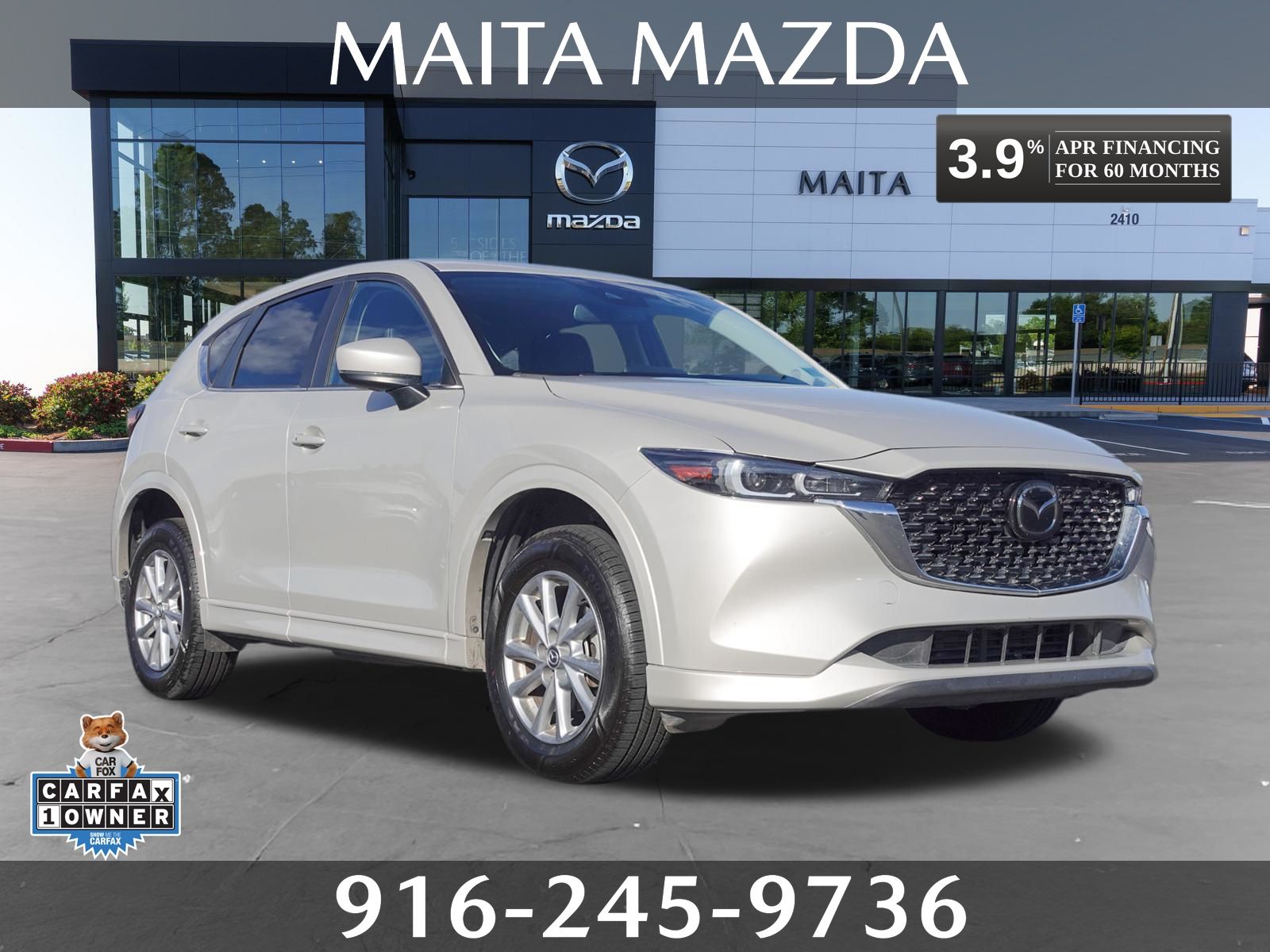 Gray (Platinum Quartz Metallic) 2025 Mazda CX-5 SUV / Crossover All-Wheel Drive 6-Speed Automatic