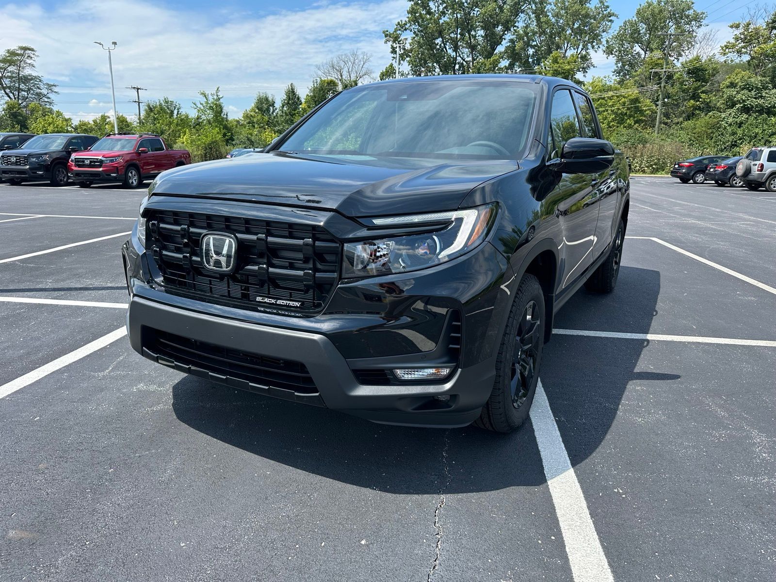 Crystal Black Pearl 2026 Honda Ridgeline Pickup Truck All-Wheel Drive 9-Speed Automatic
