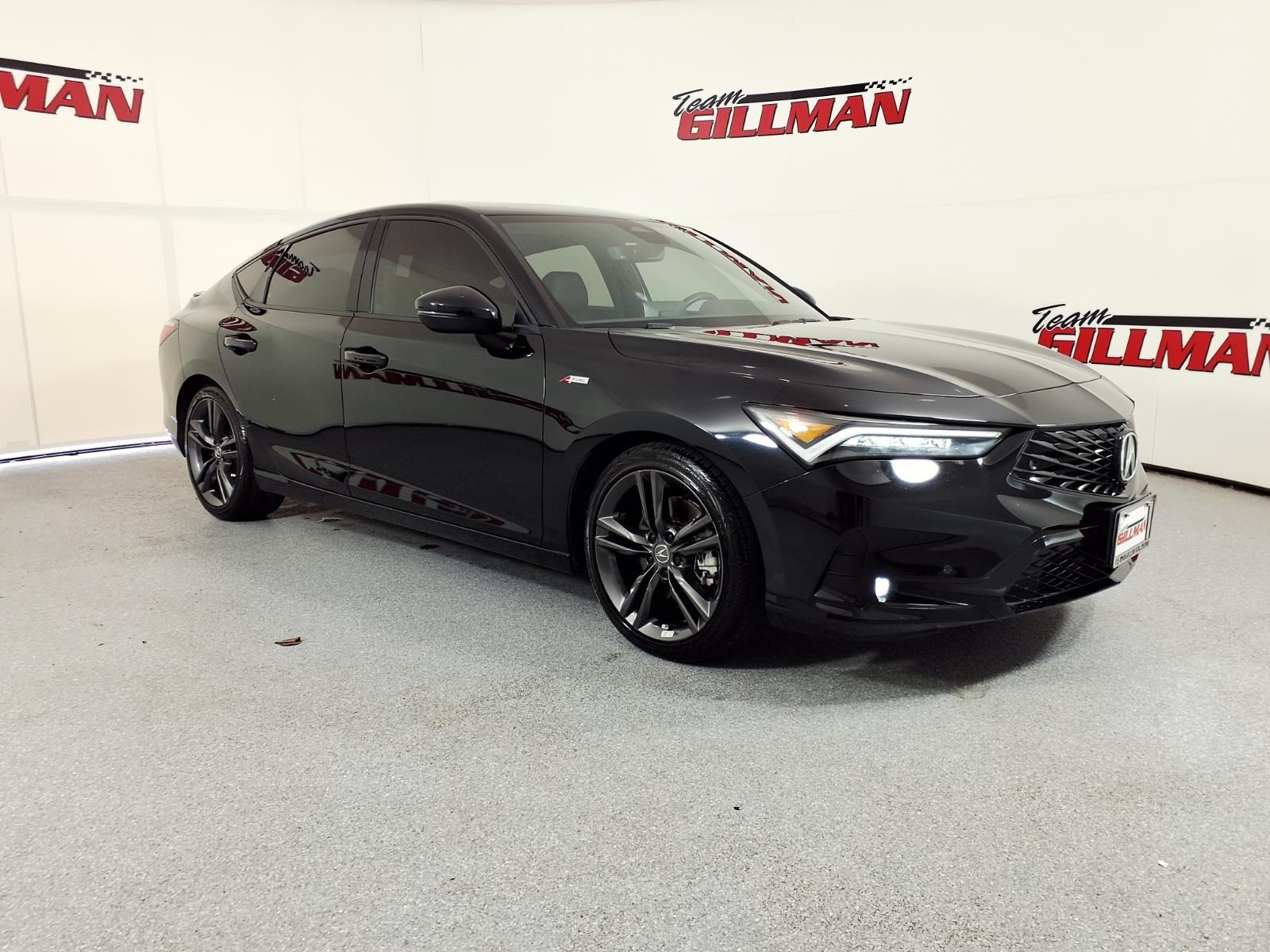 Majestic Black Pearl 2025 Acura Integra FWD with Technology and A-SPEC Package Sedan Front-Wheel Drive Continuously Variable Transmission