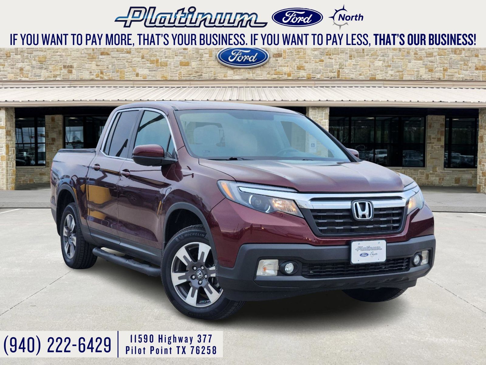 2019 Honda Ridgeline RTL 1