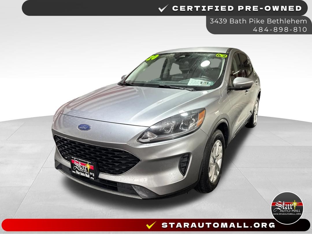 Silver Metallic 2021 Ford Escape Hybrid SUV / Crossover All-Wheel Drive Continuously Variable Transmission