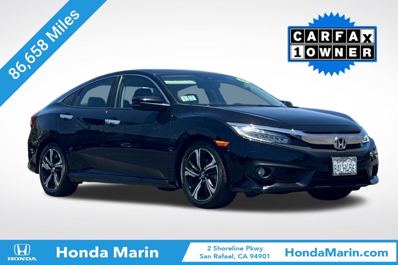 2017 Honda Civic Touring   