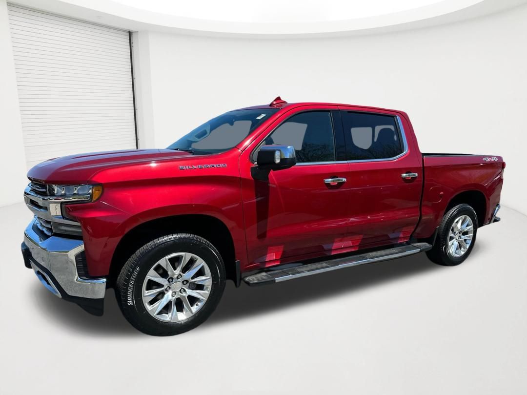Cajun Red Tintcoat 2019 Chevrolet Silverado 1500 Pickup Truck Four-Wheel Drive 8-Speed Automatic