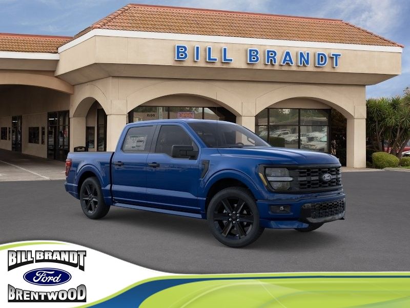 Argon Blue Metallic 2026 Ford F-150 STX 4dr SuperCrew 4WD Pickup Truck Four-Wheel Drive Automatic