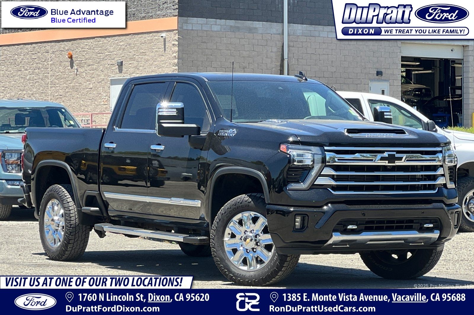 Black 2024 Chevrolet Silverado 2500HD Pickup Truck Four-Wheel Drive Automatic