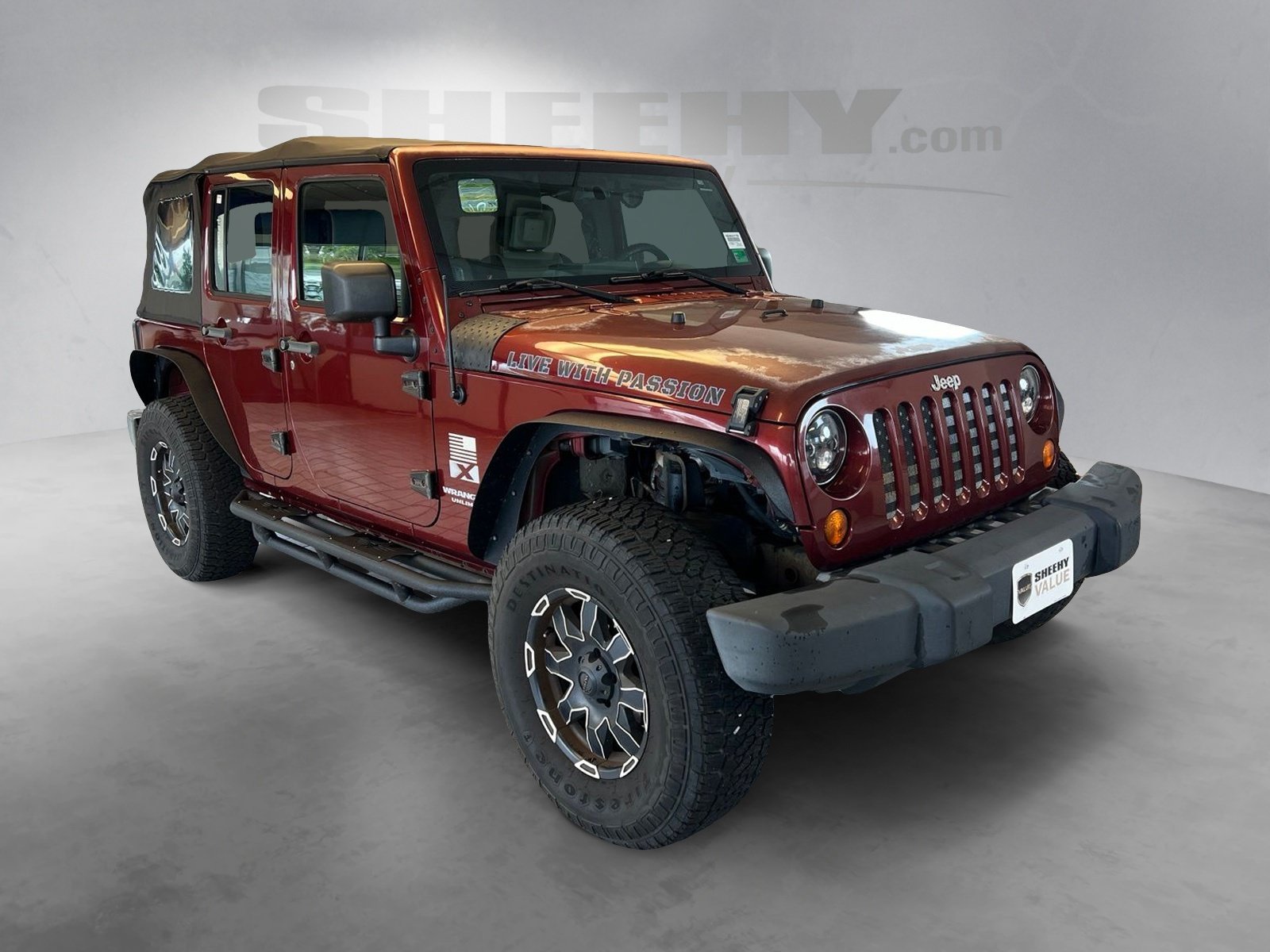 Used 2007 Red Rock Crystal Pearlcoat Jeep Unlimited X image 15