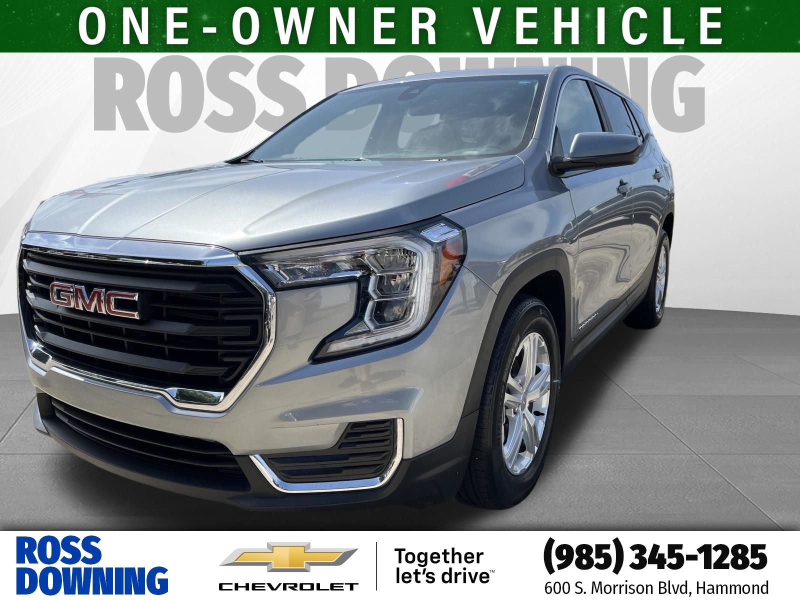 2024 GMC Terrain SLE Silver at Ross Downing Buick GMC