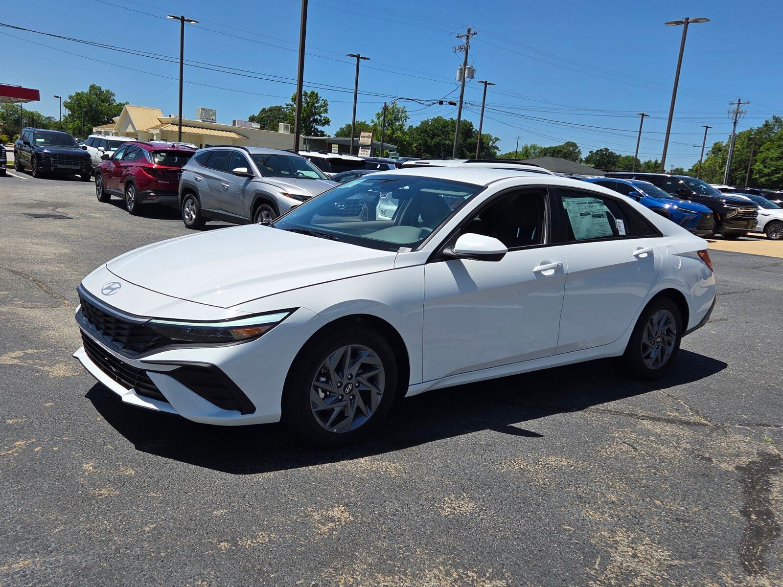 New 2026 White Hyundai Blue image 3