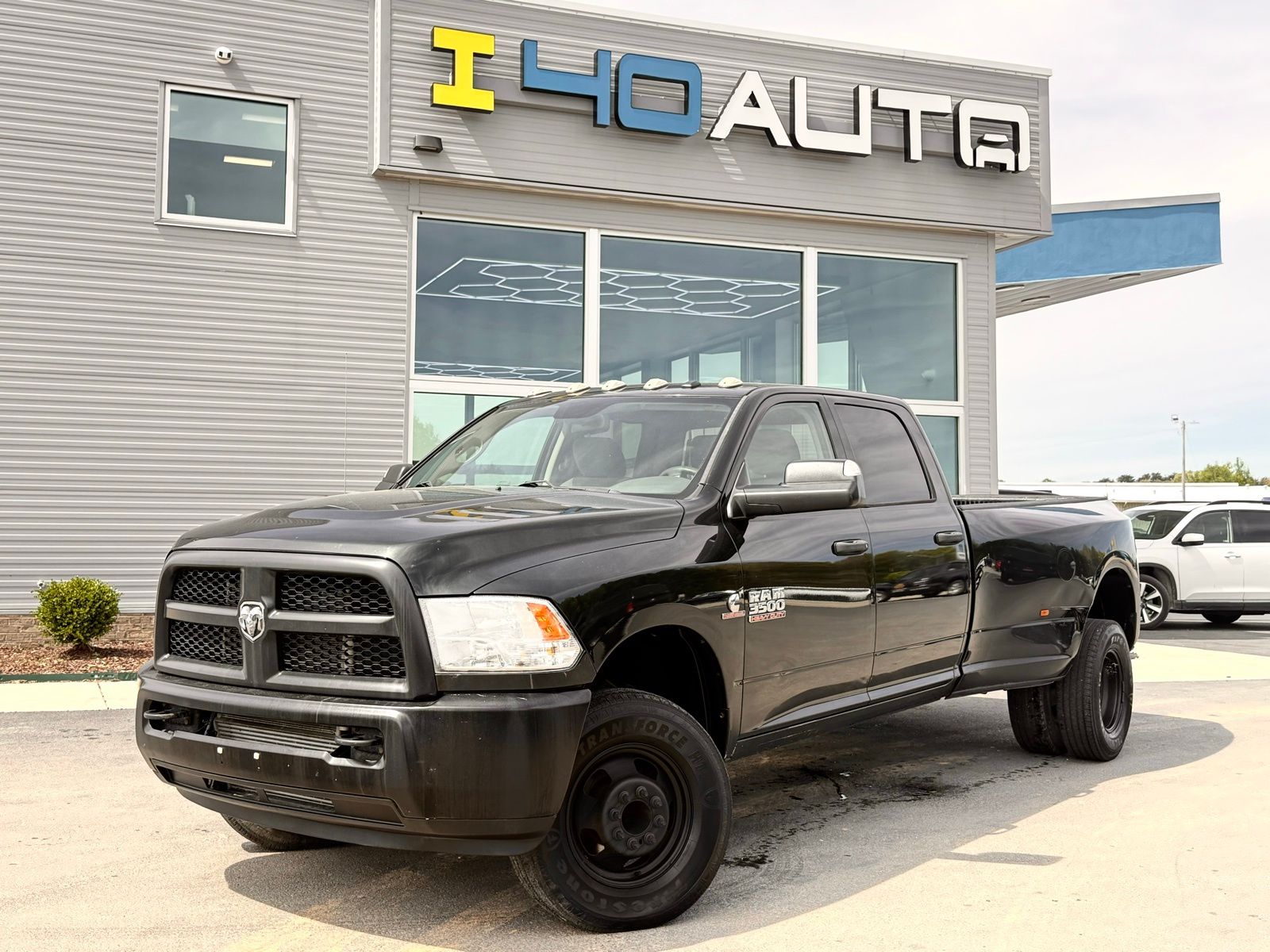 Black Forest Green Pearlcoat 2016 RAM 3500 Tradesman Crew Cab LB DRW 4WD Pickup Truck Four-Wheel Drive 6-Speed Automatic