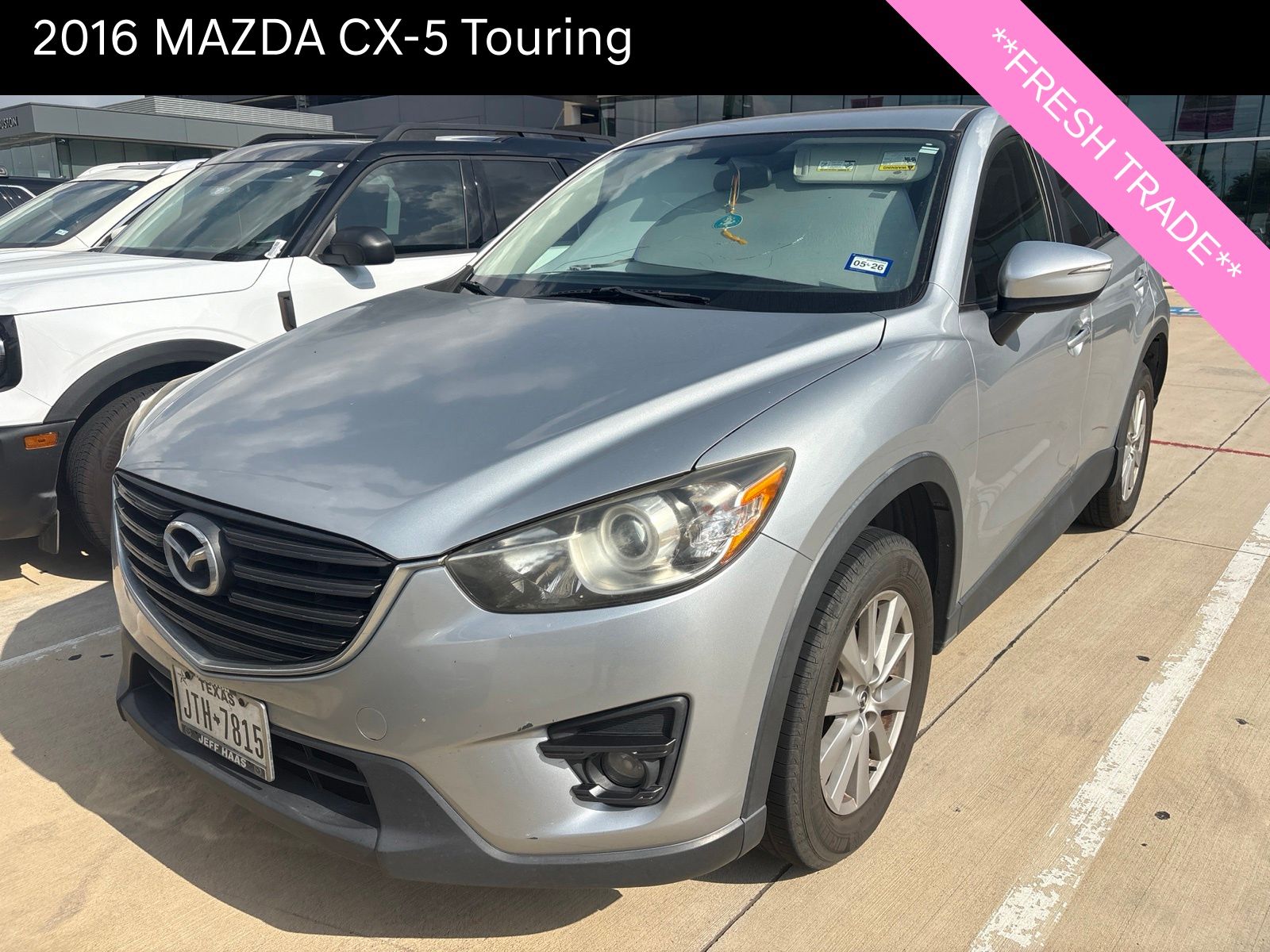Sonic Silver Metallic 2016 Mazda CX-5 SUV / Crossover Front-Wheel Drive 6-Speed Automatic
