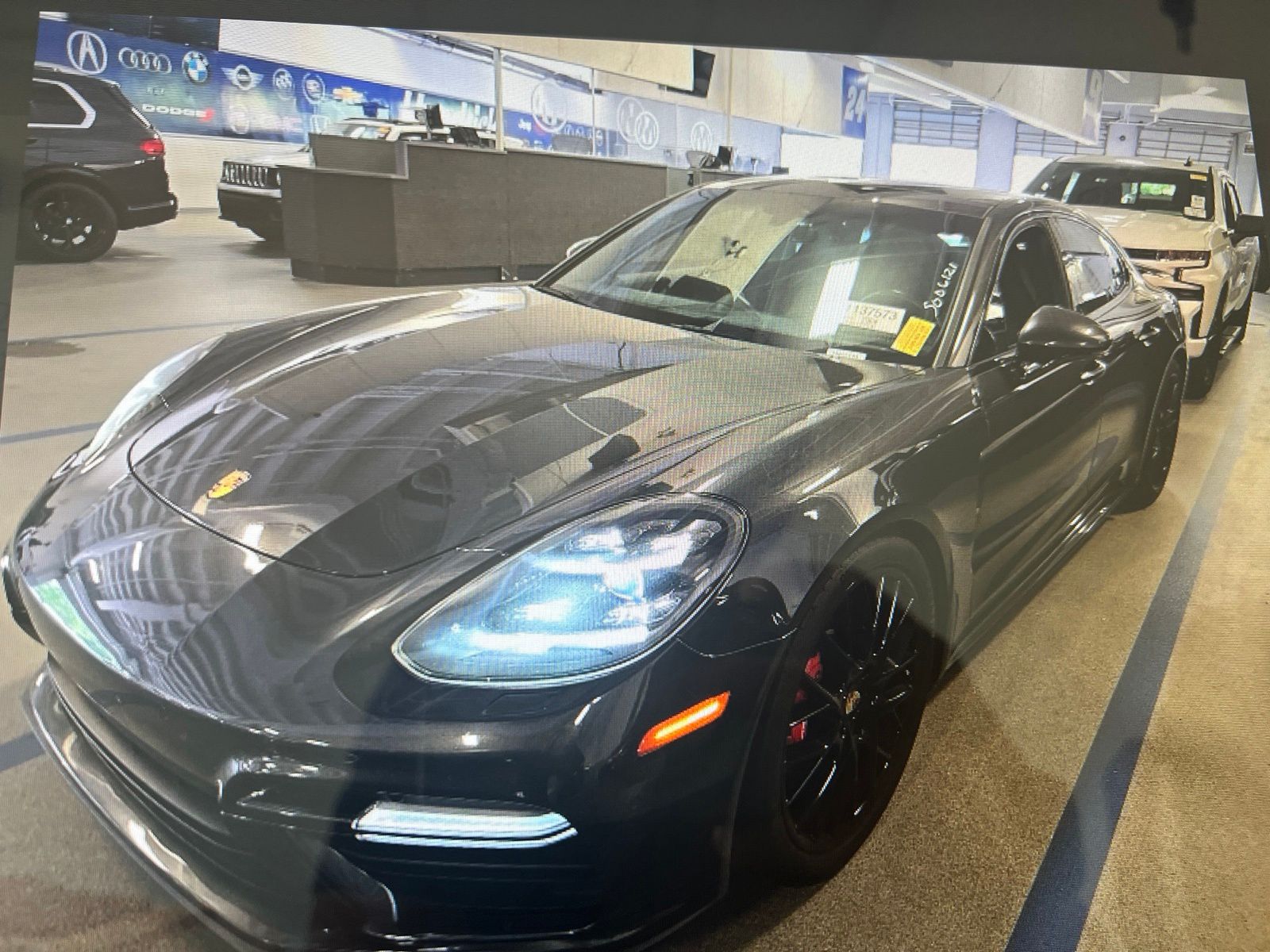Gray 2018 Porsche Panamera Sedan All-Wheel Drive 8-Speed Automatic