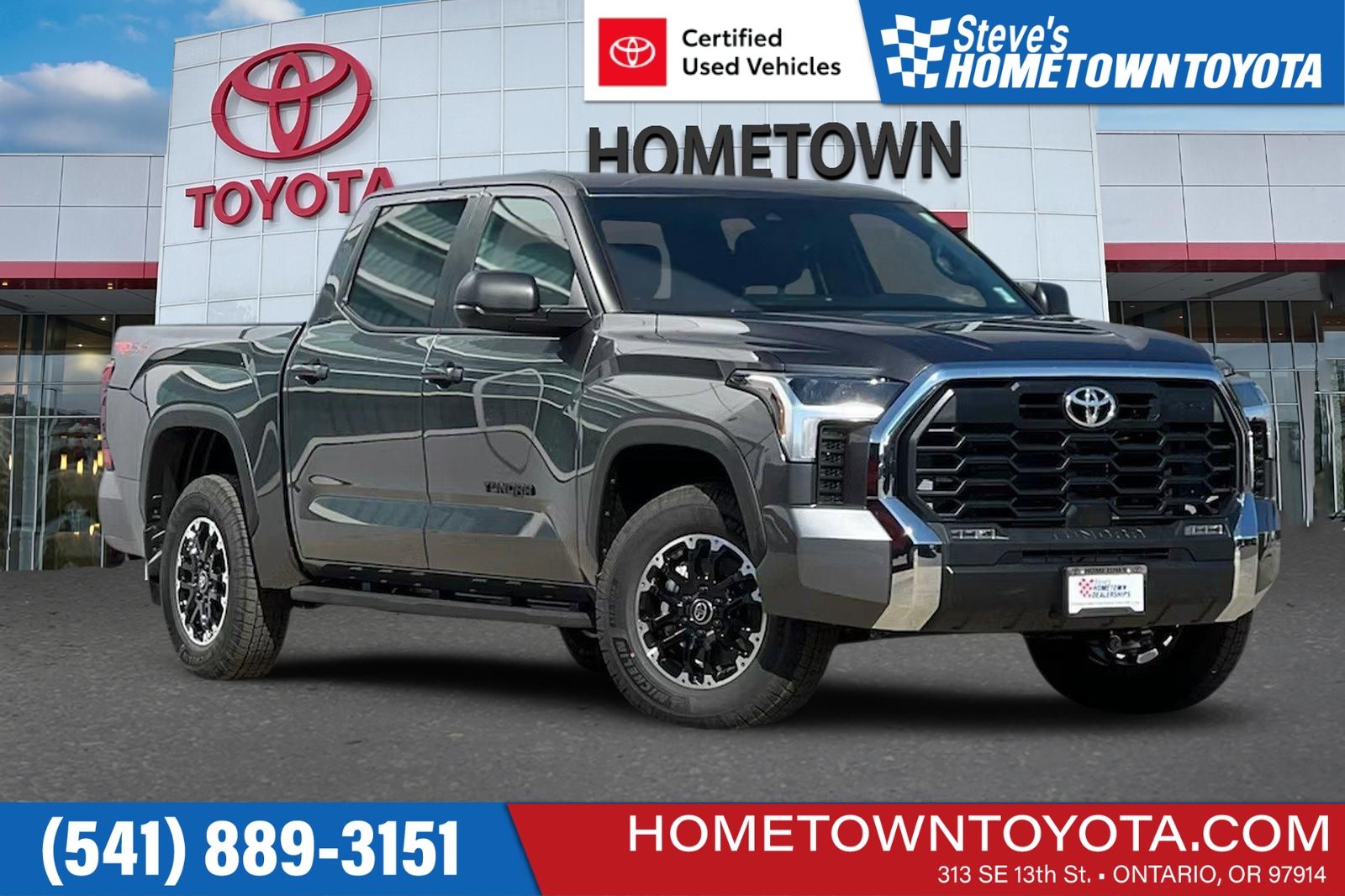 Magnetic Gray Metallic 2026 Toyota Tundra Pickup Truck Four-Wheel Drive Automatic