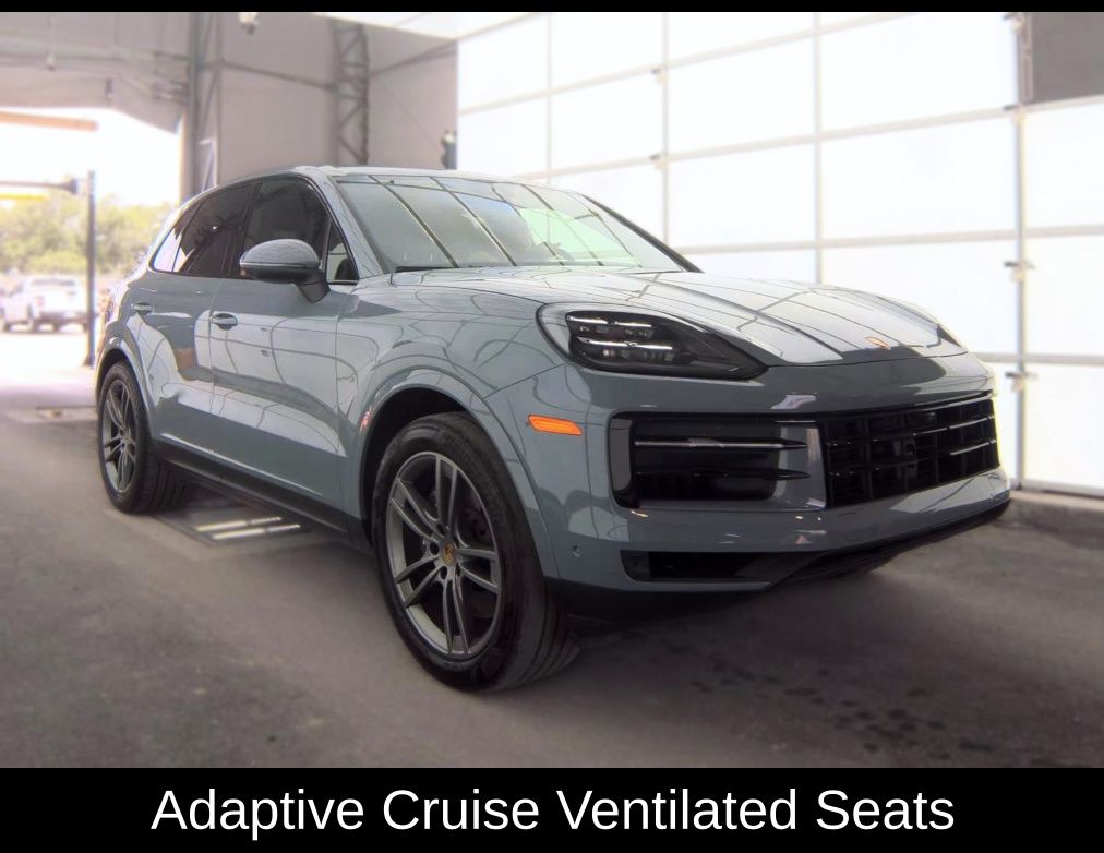 Gray (Arctic Grey) 2024 Porsche Cayenne AWD SUV / Crossover All-Wheel Drive 8-Speed Automatic