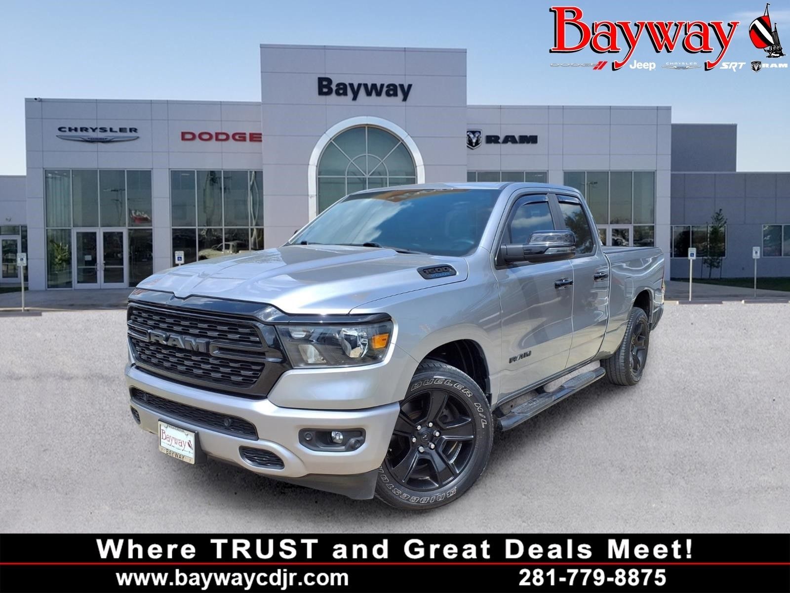 2023 Ram 1500 Big Horn/Lone Star Silver at EAG Ford Navasota