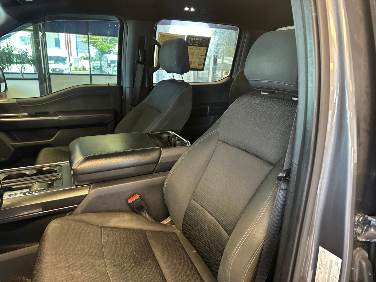 Used 2021 Carbonized Gray Metallic Ford XLT image 9