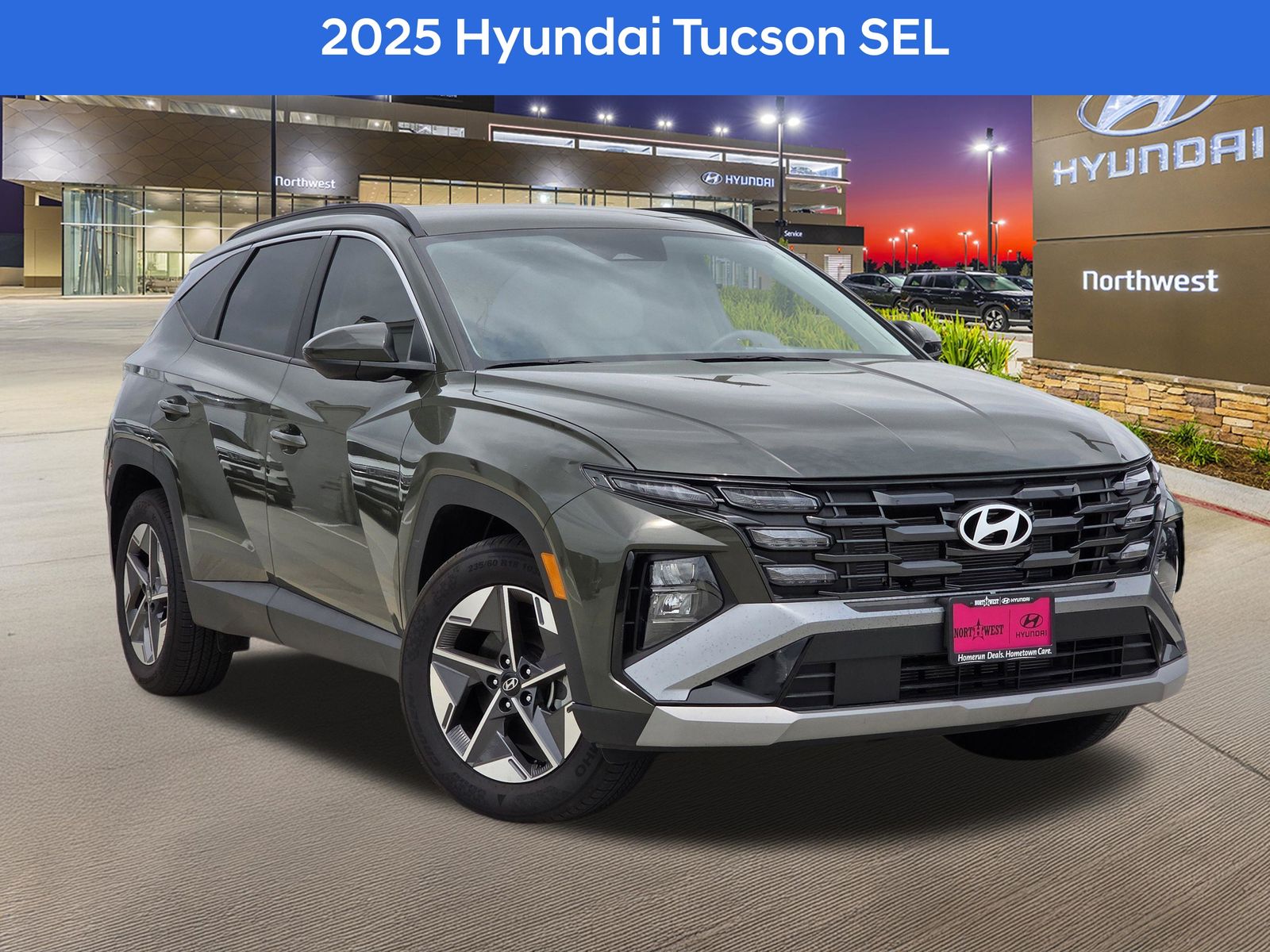 Rockwood Green 2025 Hyundai Tucson SUV / Crossover Front-Wheel Drive 8-Speed Automatic