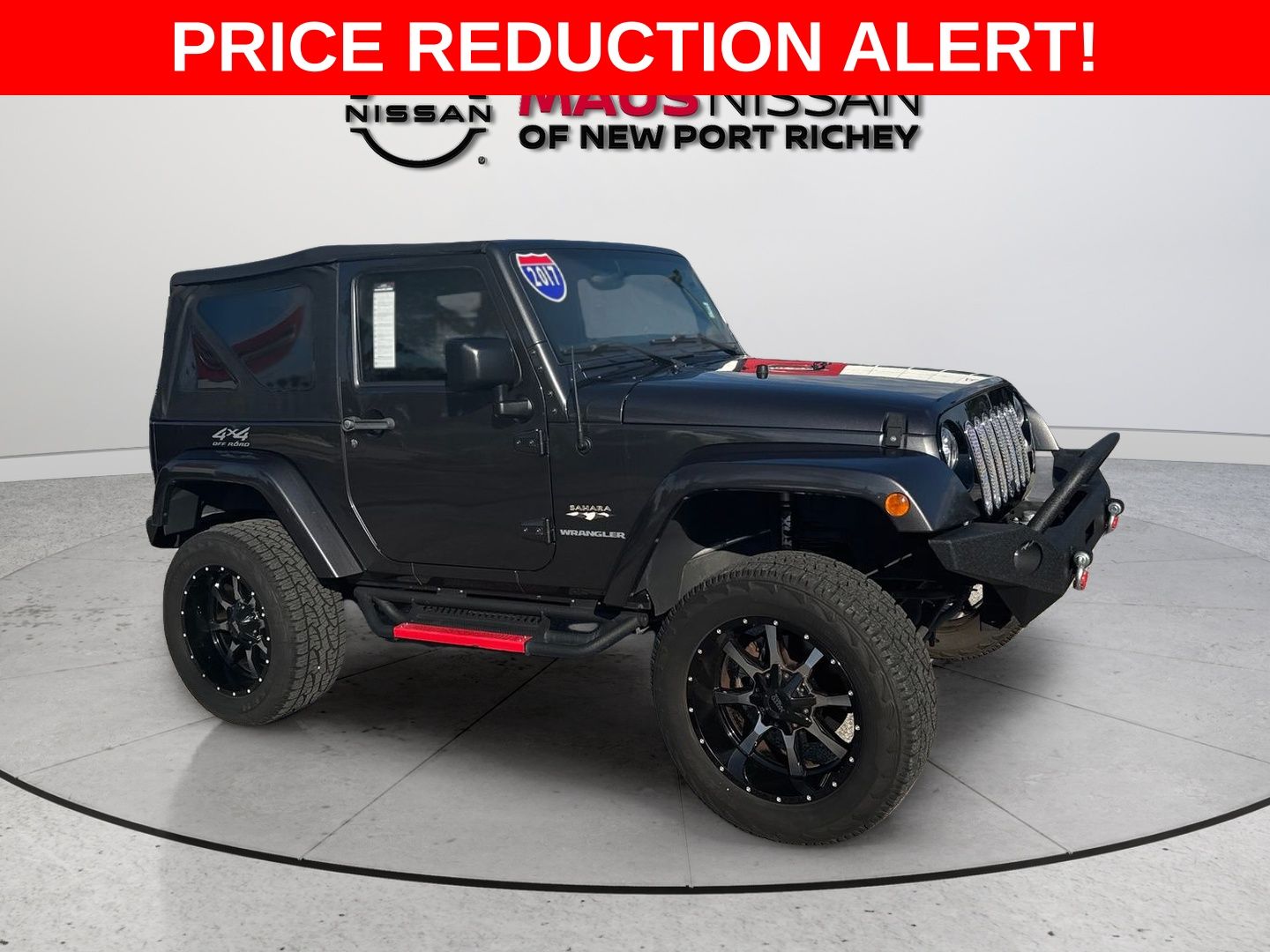 Gray (Granite Crystal Metallic Clearcoat) 2017 Jeep Wrangler SUV / Crossover Four-Wheel Drive 5-Speed Automatic