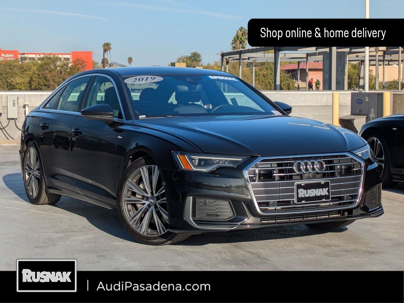 Vesuvius Gray Metallic 2019 Audi A6 Sedan All-Wheel Drive 7-Speed Automatic